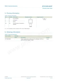 BYV30B-600PJ Datasheet Page 2
