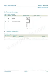 BYV30JT-600PQ Datasheet Page 2