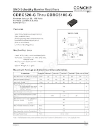 CDBC580-G數據表 封面