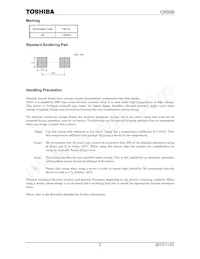CRS08(TE85L) Datasheet Pagina 2