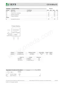 CS19-08HO1S-TUB Datasheet Page 3