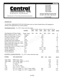 CS218-55PB Datasheet Cover