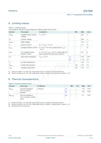 ES1DRX Datasheet Page 3