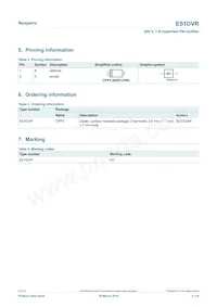 ES1DVRX Datasheet Page 2