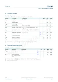 ES1DVRX Datasheet Page 3