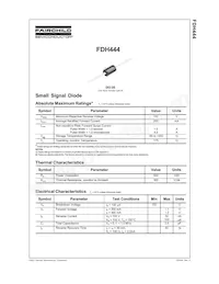 FDH444_T50R Datasheet Pagina 2