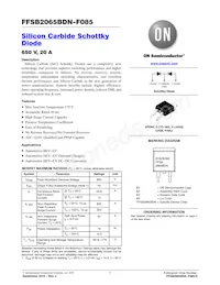 FFSB2065BDN-F085 Datasheet Cover