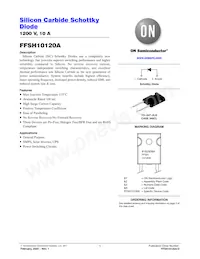 FFSH10120A Datasheet Cover