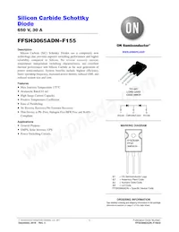 FFSH3065ADN-F155 Datasheet Cover