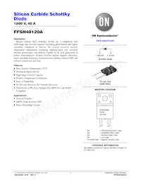 FFSH40120A Datasheet Copertura