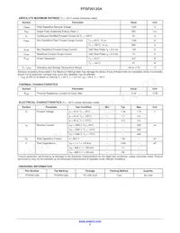 FFSP20120A Datasheet Pagina 2