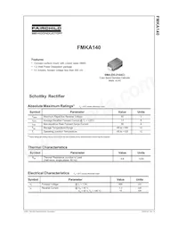 FMKA140 Datasheet Page 2