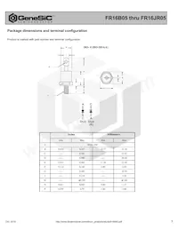 FR16JR05 Datasheet Page 3