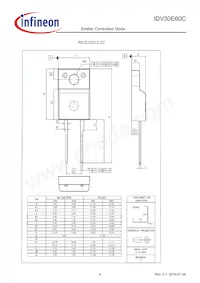 IDV30E60C 데이터 시트 페이지 9