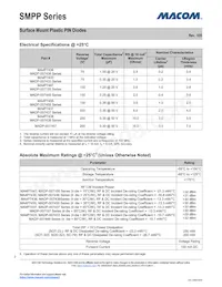 MA4P7433-287T Datasheet Page 2