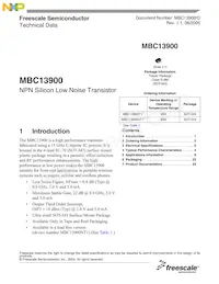 MBC13900NT1數據表 封面