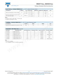 MBR1660-5300HE3/45 Datasheet Page 2