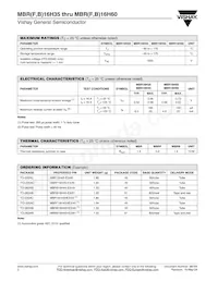 MBRB16H45HE3/45 Datasheet Page 2