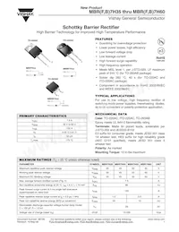 MBRB7H50HE3/45 Datasheet Cover