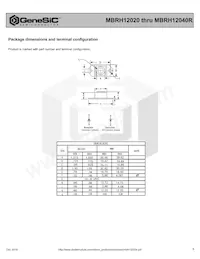MBRH12035R Datasheet Page 3