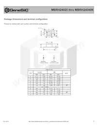 MBRH24040R Datasheet Page 3