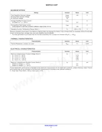 MBRS3100PT3G Datasheet Page 2