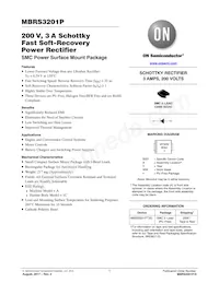 MBRS3201PT3G Datasheet Cover