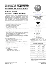 MBRS330T3 Datasheet Cover