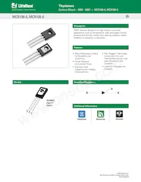 MCR106-8G Datasheet Cover