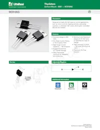 MCR16NG Datasheet Copertura