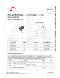 MMBD4148-D87Z Datasheet Page 2