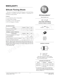 MMVL809T1G Datasheet Cover