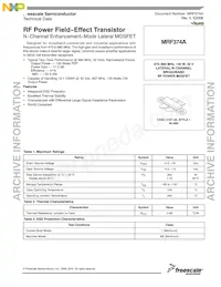 MRF374A Datasheet Cover