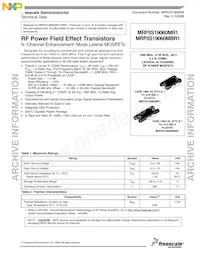 MRF5S19060MR1數據表 封面