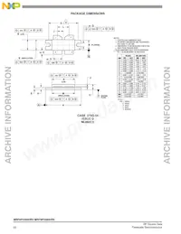 MRF6P3300HR5 Datasheet Page 22