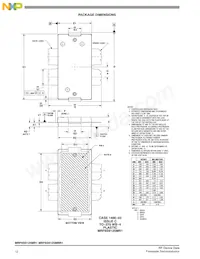 MRF6S9125MR1數據表 頁面 12