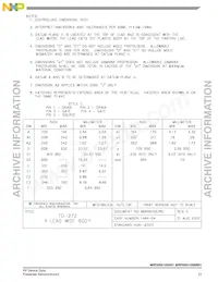 MRF6S9125NR1 Datasheet Page 21