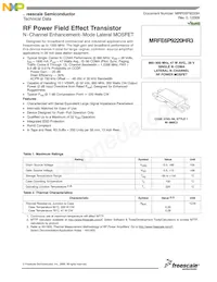 MRFE6P9220HR3 Datenblatt Cover