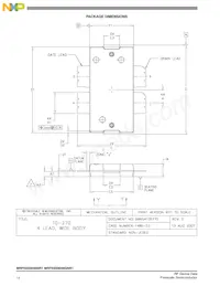 MRFE6S9046NR1 데이터 시트 페이지 14