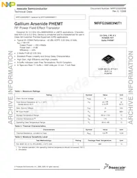 MRFG35003N6T1 Datasheet Cover