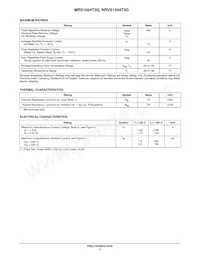 MRS1504T3 Datasheet Page 2