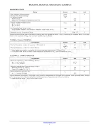 MURA115T3 Datasheet Page 2