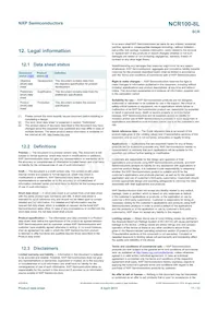NCR100-8LR Datasheet Page 11