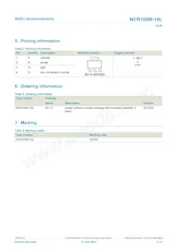 NCR100W-10LX Datasheet Page 2