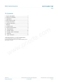 NCR100W-12MX Datasheet Page 15