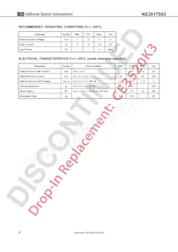 NE3517S03-T1C-A Datasheet Pagina 2