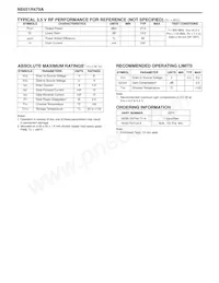 NE651R479A-T1-A Datasheet Page 2