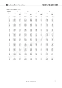 NE851M13-T3-A Datasheet Page 13