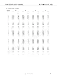 NE851M13-T3-A Datasheet Page 19