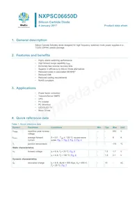 NXPSC06650DJ Datasheet Cover
